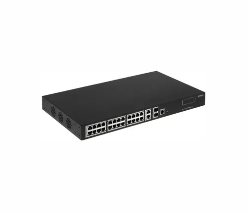 Комутатор Dahua PFS4228-24T, 24FE+2GE+2GE SFP, Web управляем - image 1