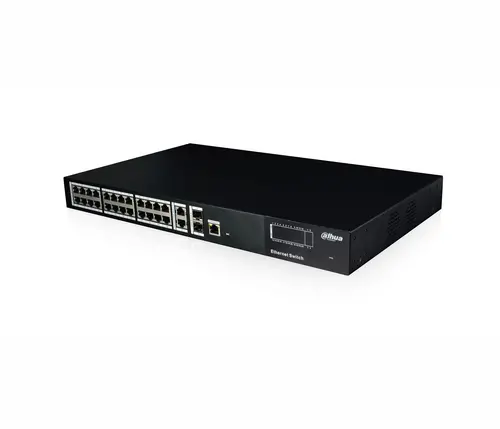 Switch Dahua PFS4228-24T, 24FE+2GE+2GE SFP, gestionabil Web - 1