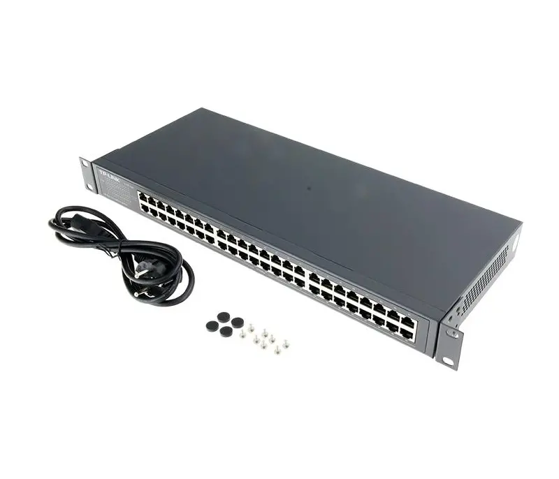 Комутатор TP-LINK TL-SF1048, 48-портa FE, неуправляем, за монтаж в шкаф - image 3
