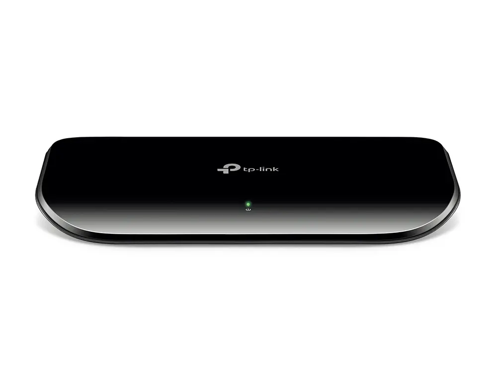 Комутатор TP-LINK TL-SG1008D, 8 x 10/100/1000Mbps RJ45 порта, неуправляем