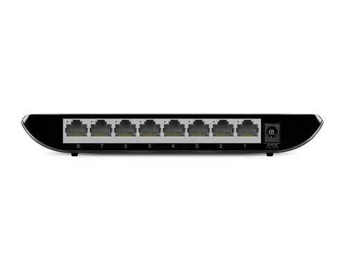 Комутатор TP-LINK TL-SG1008D, 8 x 10/100/1000Mbps RJ45 порта, неуправляем - image 3