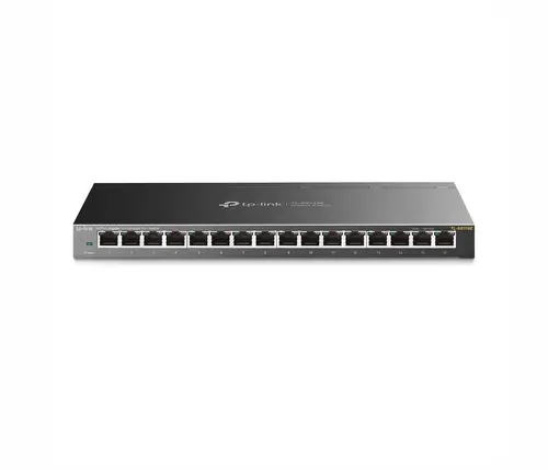 Комутатор TP-LINK TL-SG116E, 16x GbE портa, неуправляем, до 32 VLANs - image 1
