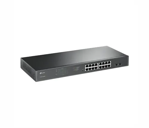 Комутатор TP-LINK TL-SG1218MPE, 16х GbE RJ45 PoE+ порта, 2x SFP порта, 192W макс - image 1