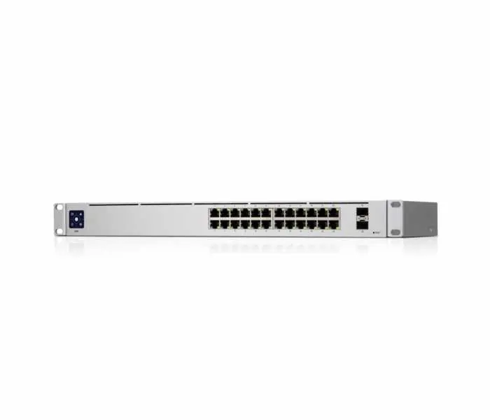 Switch Ubiquiti USW-24, 24x Gbit, 2xSFP sloturi, L2 gestionabil, 1.3" disp. color - image 2