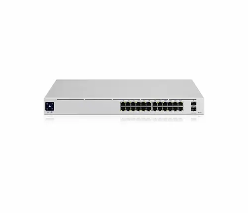 Комутатор Ubiquiti USW-24-POE, 16x Gbit PoE+, 8x GBit, 1xSFP слот, управляем - image 1