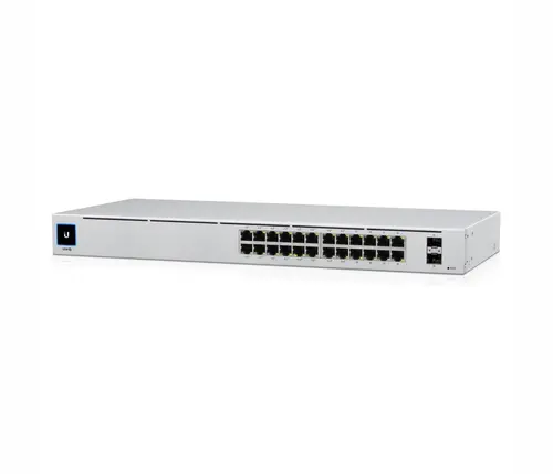 Switch Ubiquiti USW-24-POE, 16x Gbit PoE+, 8x GBit, 1xSFP slot, διαχειριζόμενο - 1