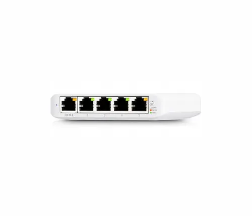 Комутатор Ubiquiti USW-Flex-Mini, 5x GbE, PoE in или 5V/1A USB-C, управляем - image 2