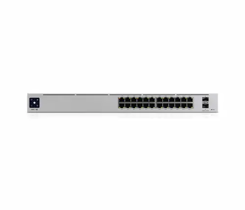 Комутатор Ubiquiti USW-Pro-24-POE, 24x Gbit PoE+, 8x GBit PoE++, 2xSFP+ слота - image 1