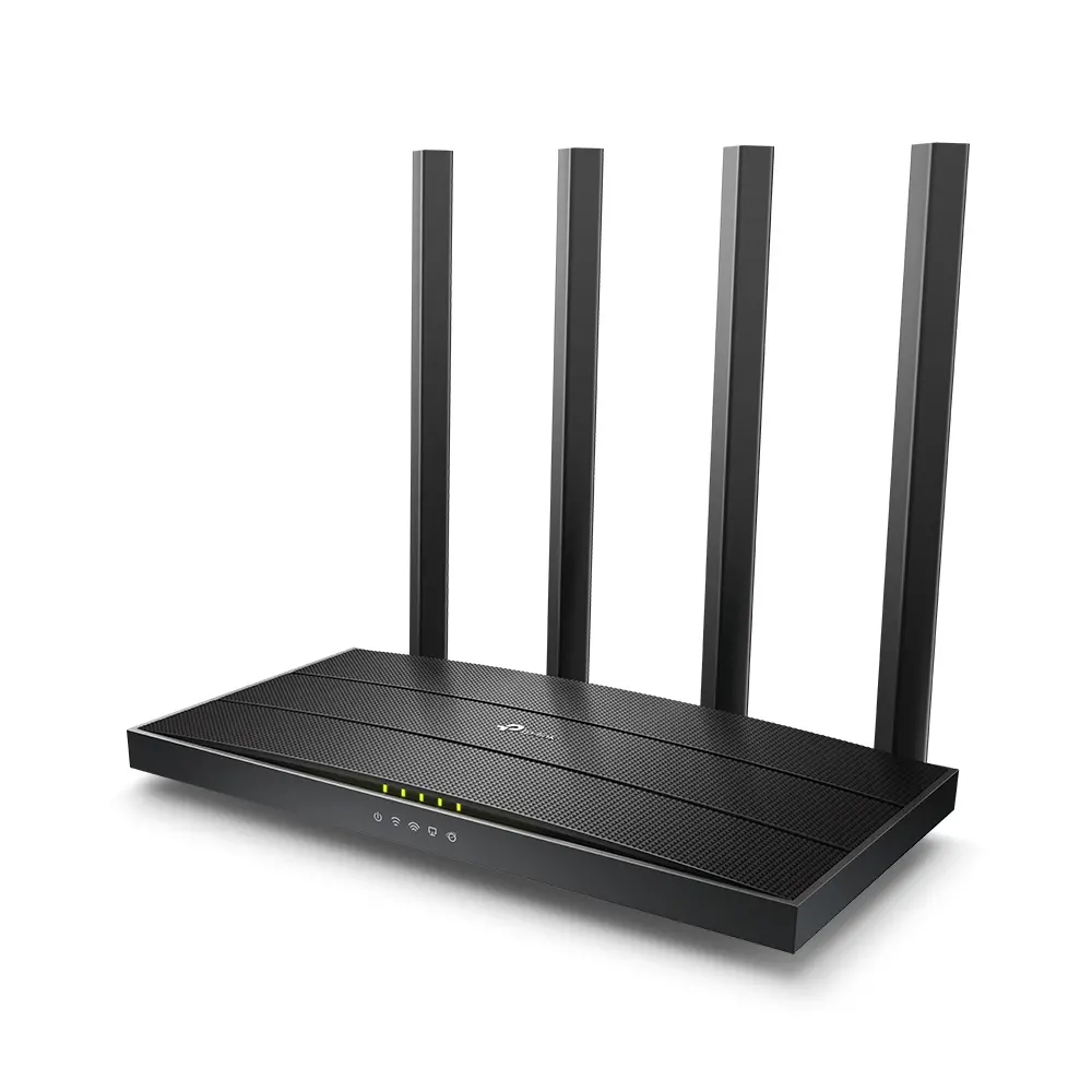 Безжичен рутер TP-LINK Archer C6, AC1200, 5xGbE, 4x ант., MU-MIMO, VPN server - image 1
