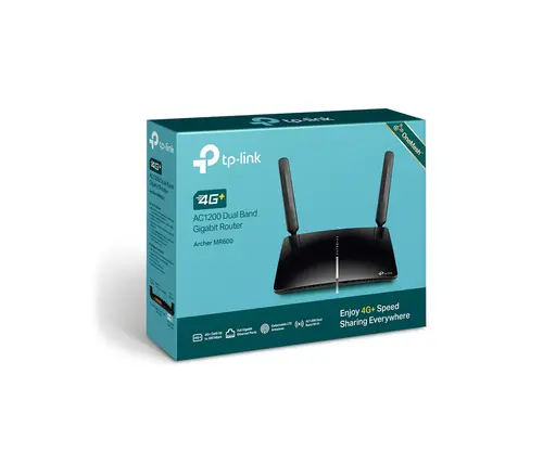 Безжичен рутер TP-Link Archer MR600, AC1200, 4G+ Cat6 300/50M, 4xGbE ports, SIM - image 2