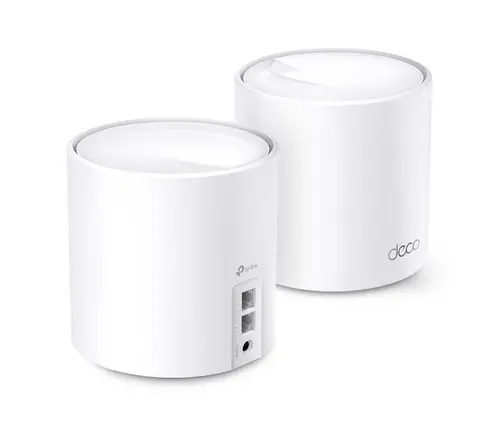 Безжичен рутер TP-LINK Deco X20(3-pack), AX1800, 2xGbE, MU-MIMO, Wi-Fi 6 - image 1