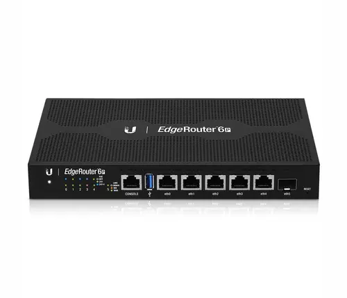 Рутер Ubiquiti ER-6P, 5-port 10/100/1000M, 1xSFP, 3,4 million pps - image 1