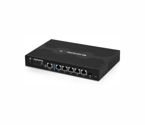 Рутер Ubiquiti ER-6P, 5-port 10/100/1000M, 1xSFP, 3,4 million pps