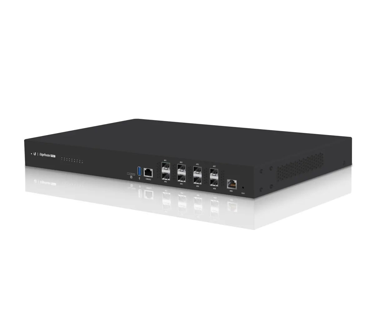 Рутер Ubiquiti ER-8-XG, 8 x SFP+, 1 x GbE RJ45, 18 million pps, Rackmount 1U - image 1