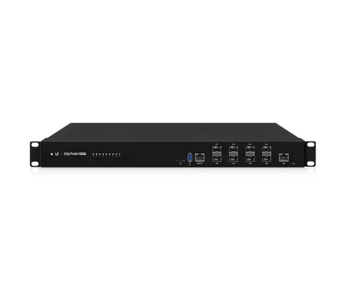 Router Ubiquiti ER-8-XG, 8 x SFP+, 1 x GbE RJ45, 18 milioane pps, Rackmount 1U - 1