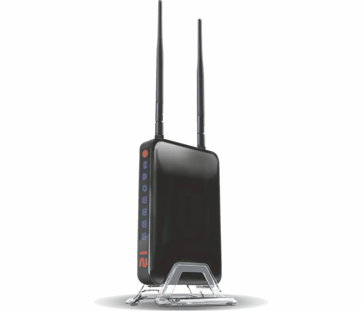 Router wireless SeaMAX SA-WR915ND, N300, 5x porturi FE, ecran pentru numărul de utilizatori