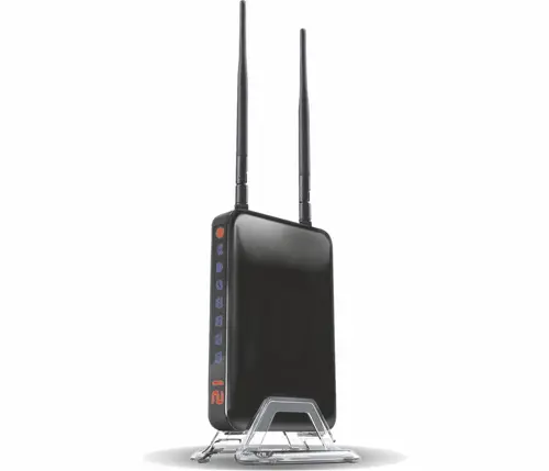 Ασύρματο router SeaMAX SA-WR915ND, N300, 5x θύρες FE, οθόνη για αριθμό χρηστών - 1