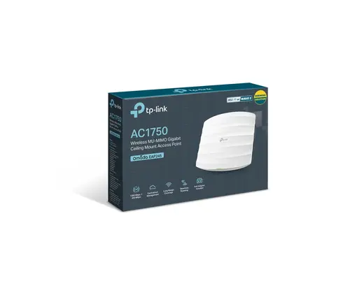 Tочка за достъп TP-LINK EAP245, AC1750, 2xGbit порта, PoE адаптер - image 2