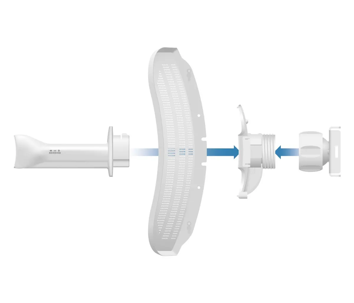 Точка за достъп Ubiquiti LBE-M5-23, 5HHz, 23dBi, до 100Mbps+, 25dBm, PTP, 30к - image 2