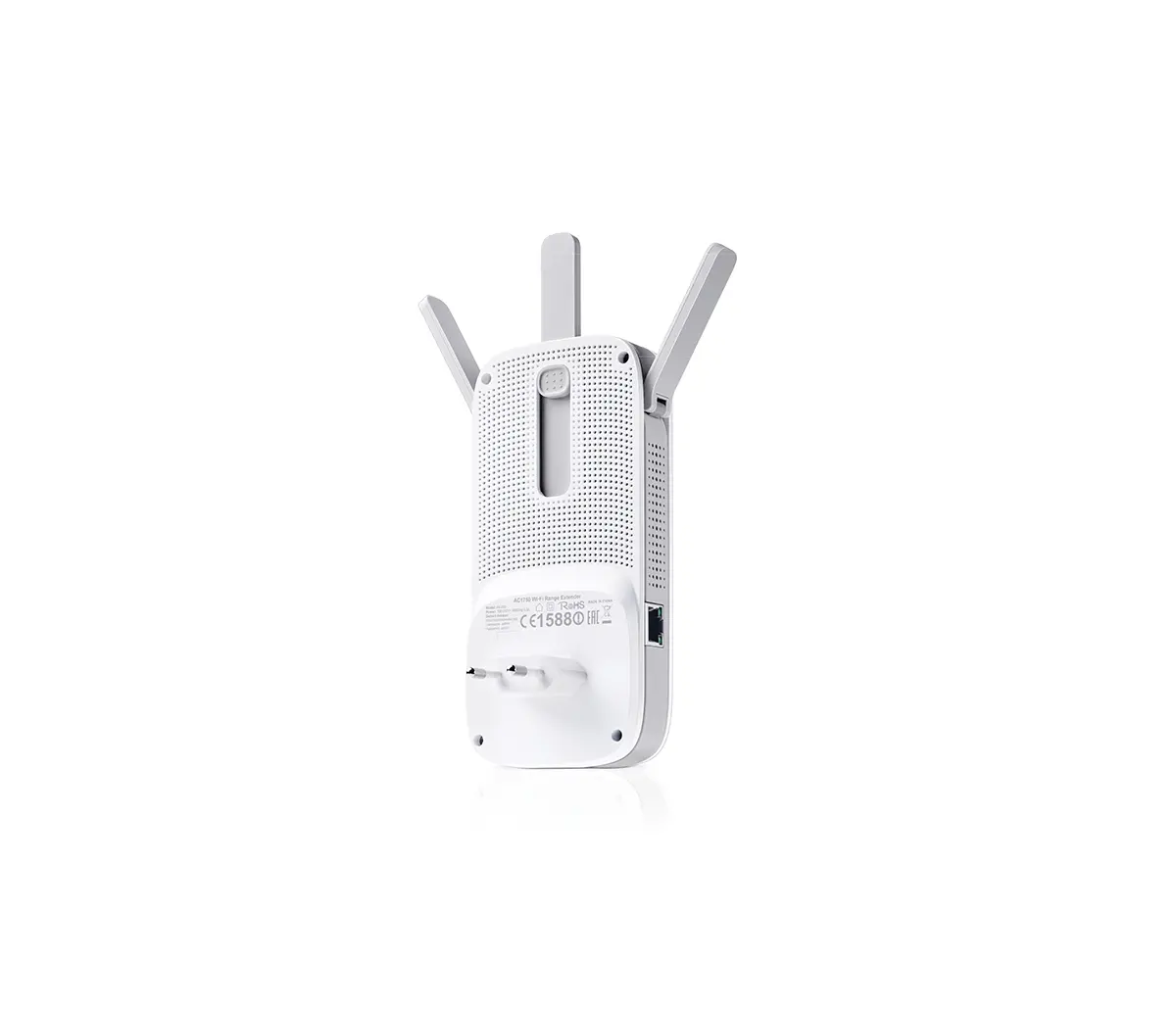 Επέκταση εμβέλειας TP-LINK RE450, AC1750, διπλής ζώνης, 1xGbit θύρα, 3 εξωτερικές κεραίες - image 2