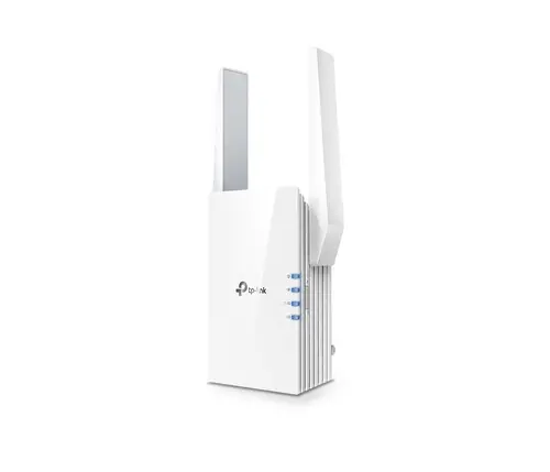 Удължител на обхват TP-LINK RE505X, AX1500, WiFi 6, 1xGbit порт, 2 външни антени