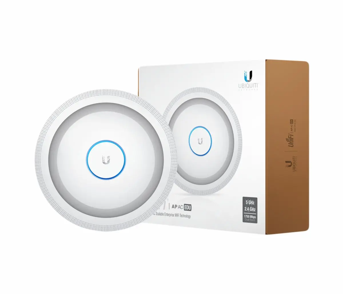 Точка за достъп Ubiquiti UAP-AC-EDU, 2.4/5GHz, 450/1300Mbit, 22dBm, 3x3 MIMO 5dB - image 2