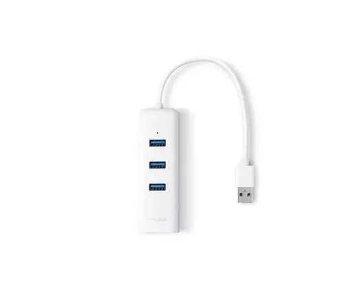 Адаптер за мрежа TP-LINK UE330, RTL8153, 3xUSB3.0, 1xRJ45 GbE - image 1