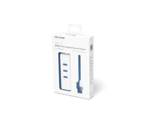 Προσαρμογέας δικτύου TP-LINK UE330, RTL8153, 3xUSB3.0, 1xRJ45 GbE - 3