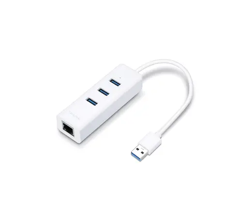 Προσαρμογέας δικτύου TP-LINK UE330, RTL8153, 3xUSB3.0, 1xRJ45 GbE - 1