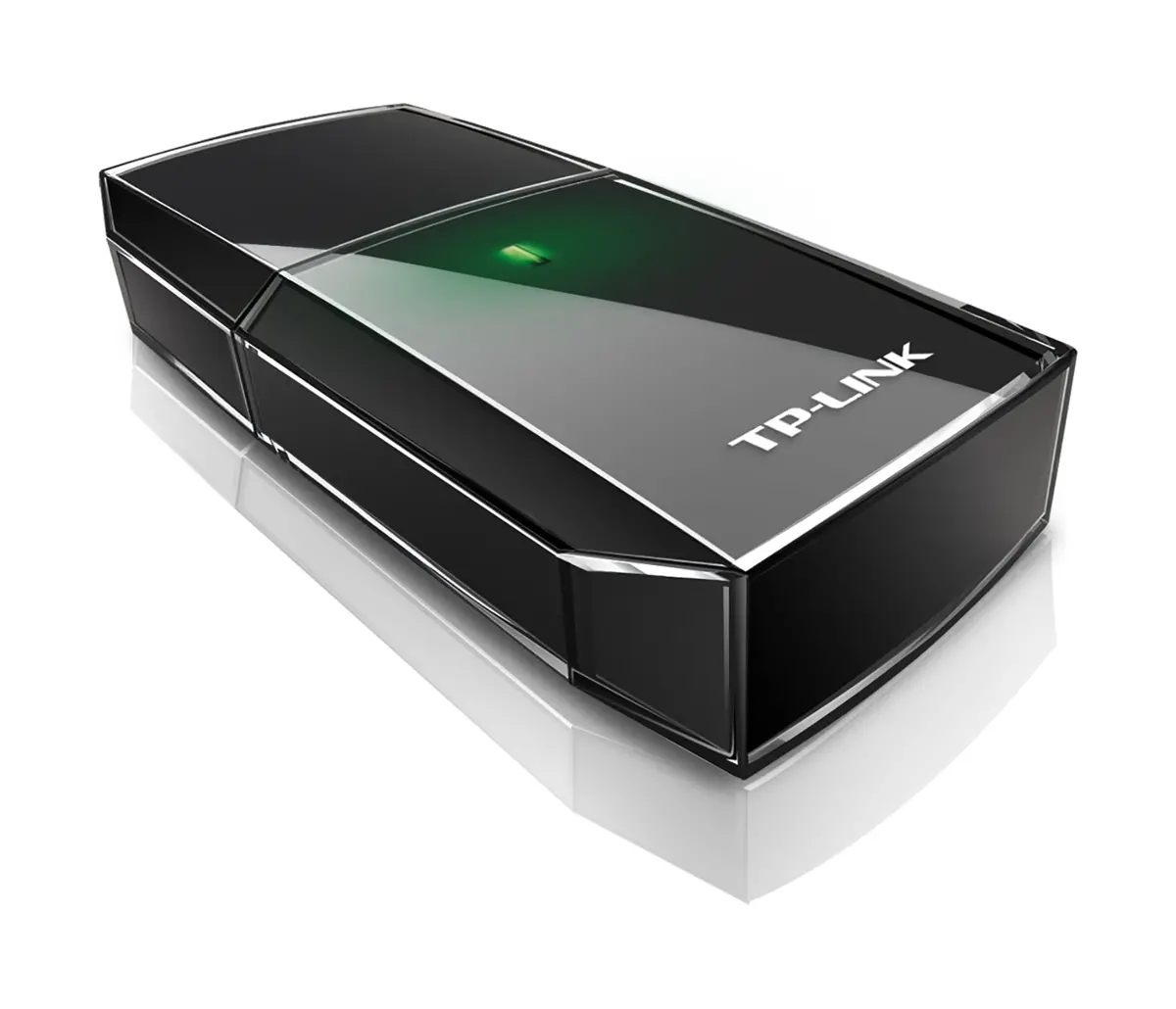 Безжичен адаптер TP-LINK Archer T2U, AC600, двулентов, USB 2.0, вградена антена - image 1