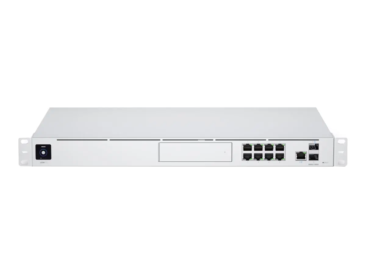 Защитна стена Ubiquiti UDM-Pro, UniFi, 8x GbE RJ45 Lan, 1x GbE RJ45 Wan, 1xSFP+
