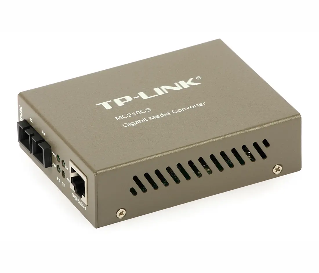 Convertor TP-LINK MC210CS, 1000Mbps RJ45 la fibră 1000Mbps SM SC, 15km - image 2