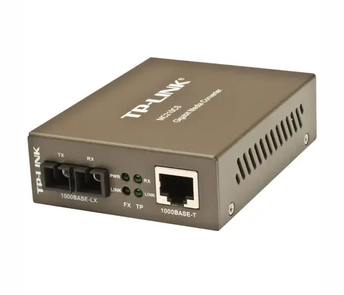 Μετατροπέας TP-LINK MC210CS, 1000Mbps RJ45 σε 1000Mbps SM SC οπτική ίνα, 15km - 4