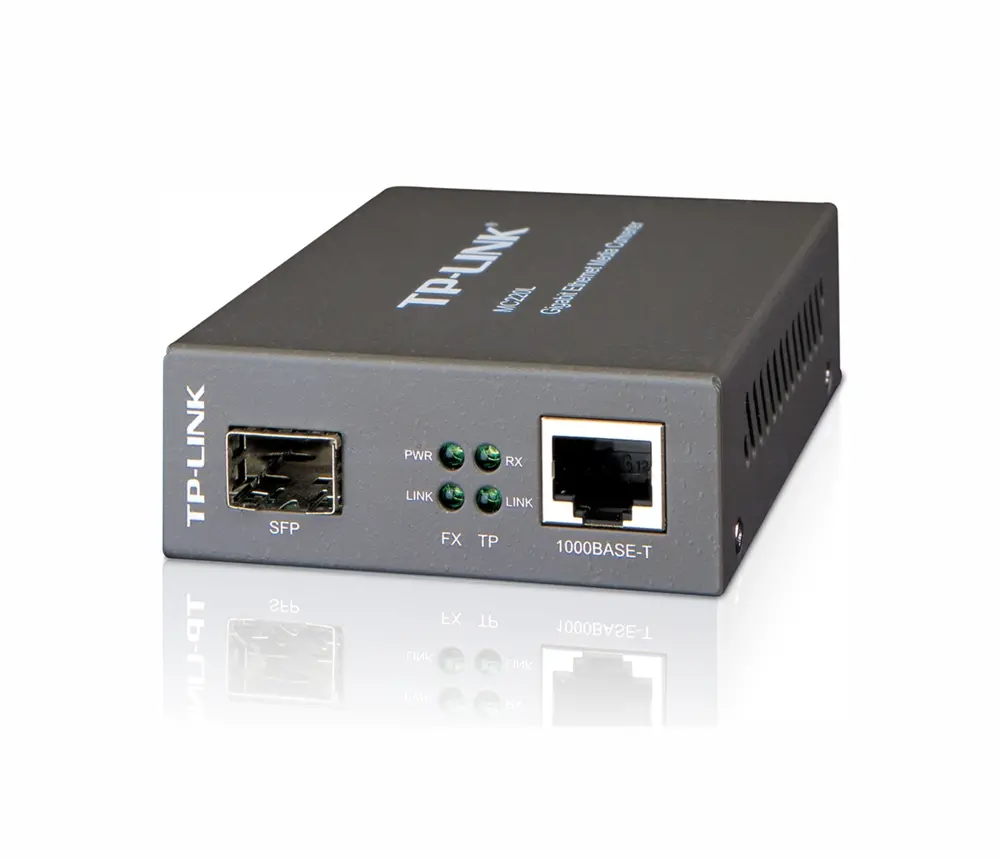 Μετατροπέας TP-LINK MC220L, 10/100/1000Mbps RJ45 σε υποδοχή SFP 1000Mbps