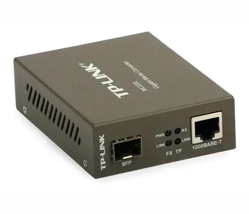Μετατροπέας TP-LINK MC220L, 10/100/1000Mbps RJ45 σε υποδοχή SFP 1000Mbps - 2