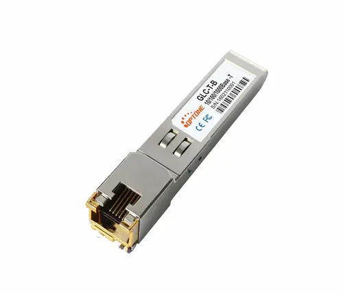 Оптичен модул Optone SFP 10/100/1000Base-T, RJ45