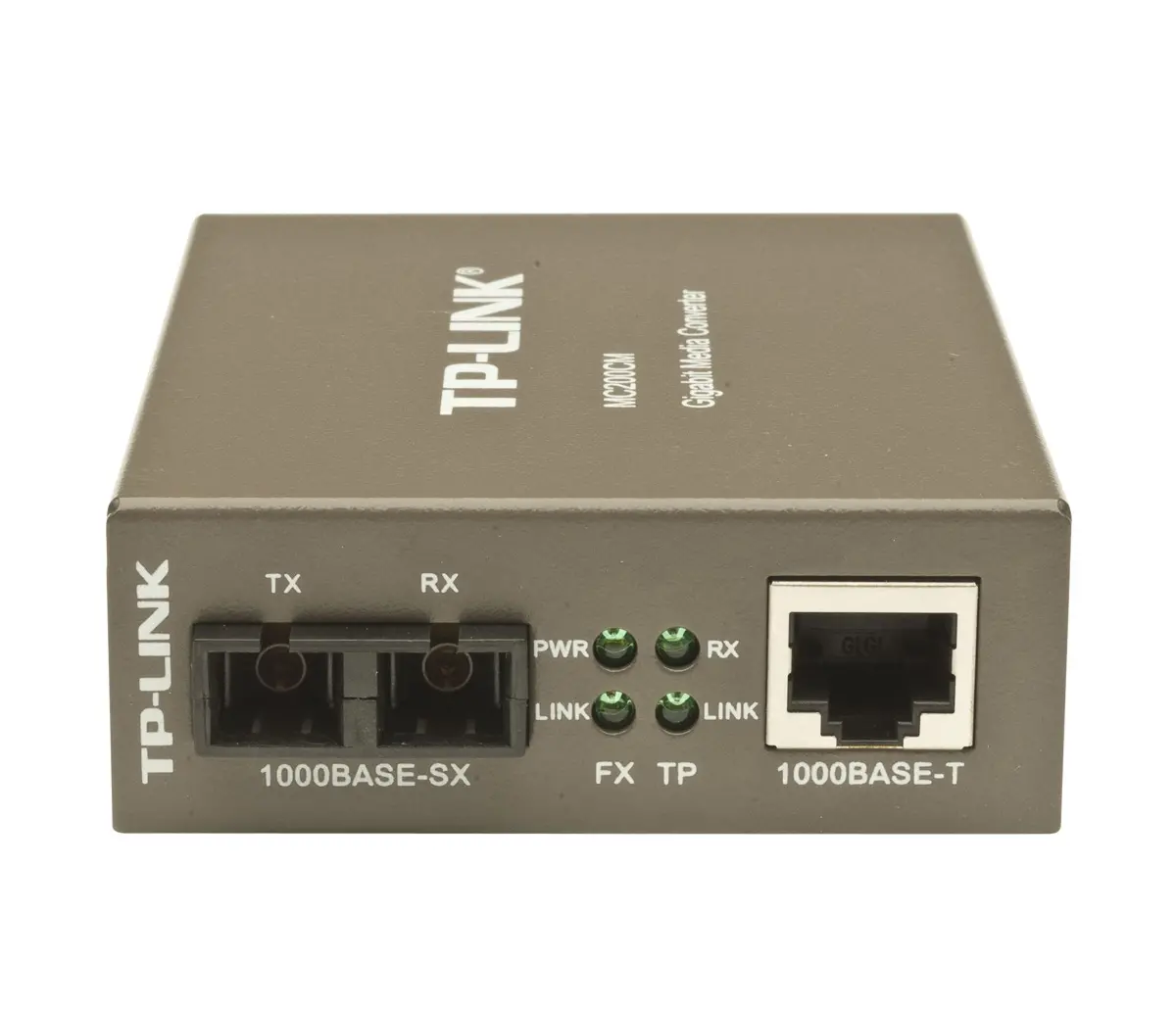 Μετατροπέας TP-LINK MC200CM, 1000Mbps RJ45 σε οπτική ίνα multi-mode SC 1000Mbps, 550m - image 1