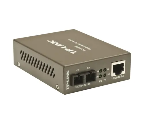 Μετατροπέας TP-LINK MC200CM, 1000Mbps RJ45 σε οπτική ίνα multi-mode SC 1000Mbps, 550m - 3