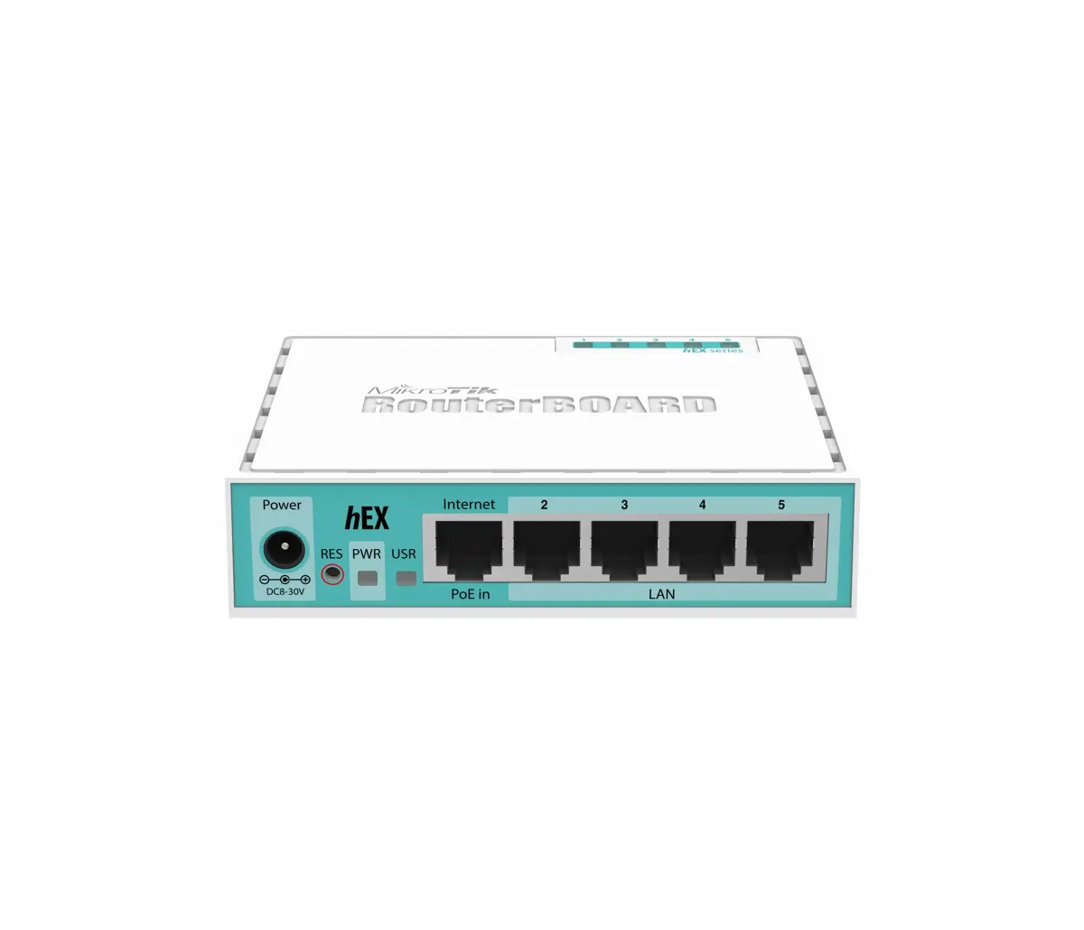 Рутер MikroTik RB750Gr3, hEX, 256MB, 5xGE, RouterOS L4, plastic case, PSU, USB - image 1