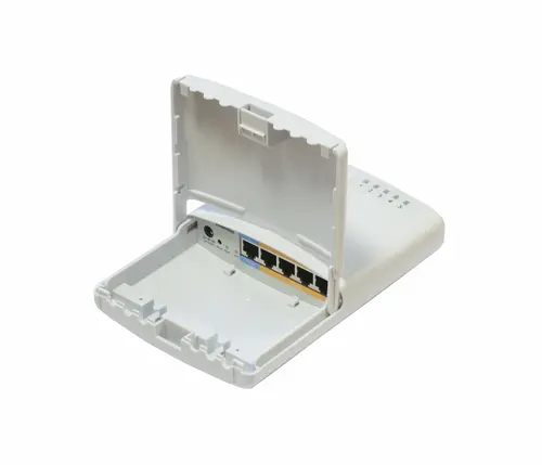 Рутер MikroTik RB750P-PBr2, PowerBox, 64MB, 5xFE(4xPoE out), outdoor, PSU - image 1