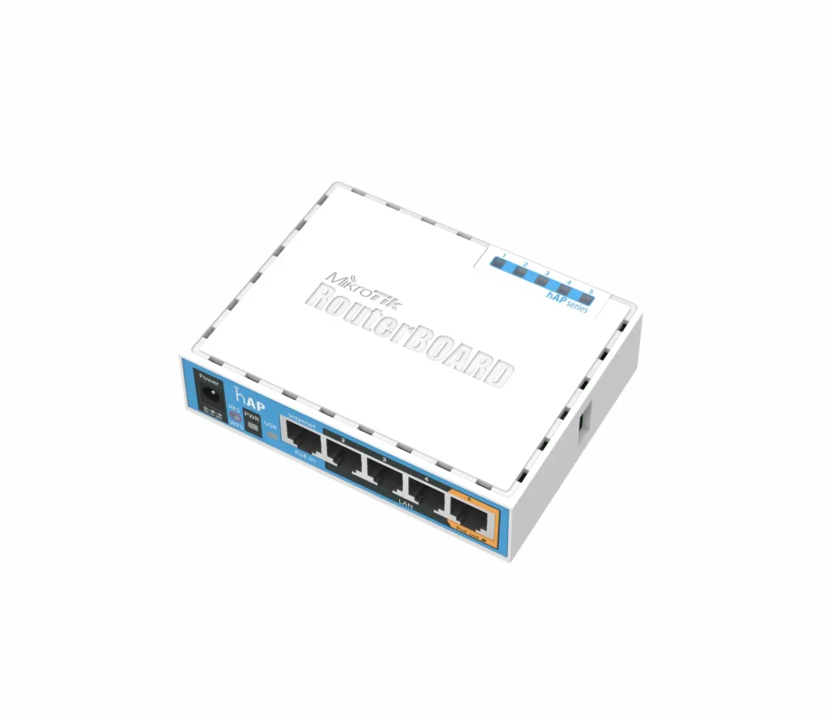 Безжичен рутер MikroTik RB951Ui-2nD, hAP, 650MHz, 64MB, 5xFE, USB - image 1