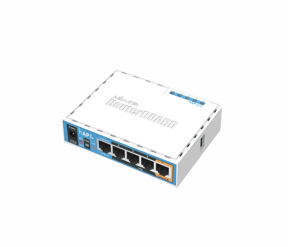 Ασύρματο ρούτερ MikroTik RB952Ui-5ac2nD, hAP ac lite, 650MHz, 64MB, 5xFE, USB
