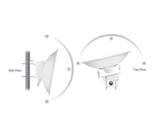 Κεραία Ubiquiti AF-3G26-S45, airFiber 3GHz, 26dBi, κλίση 45 - 2