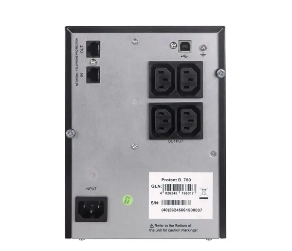 UPS AEG Protect NAS, 500VA / 250W, LCD, USB, Tower ТЗИ - image 2