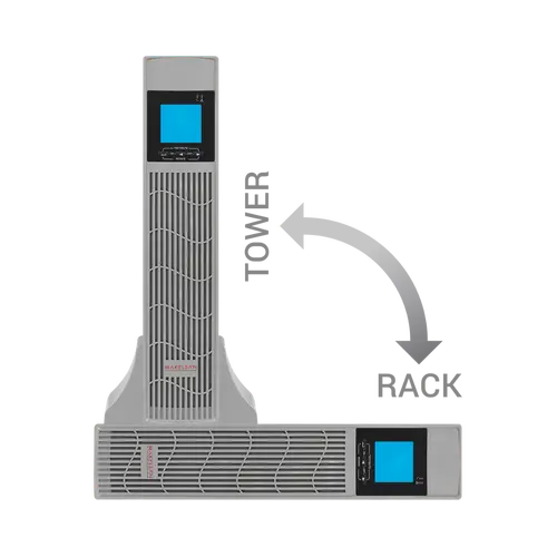 UPS Makelsan 1kVA/ 900W Powerpack SE/RT, Online ТЗИ, 2x 9Ah - image 3