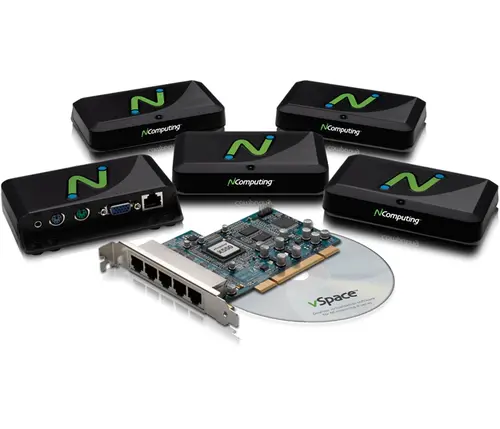 Terminal NComputing X550, thin client virtual pentru 5 utilizatori - 2