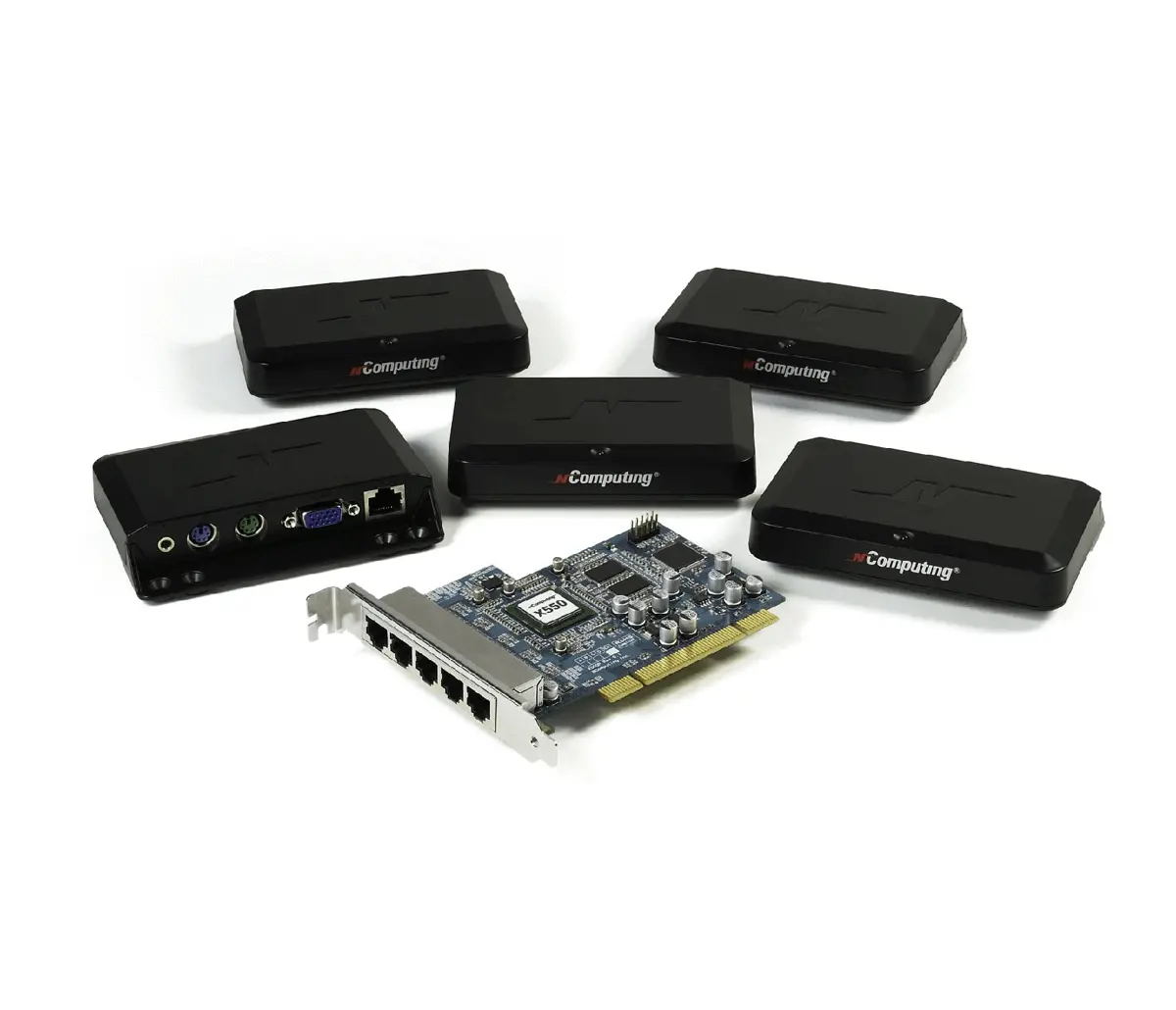 Τερματικό NComputing X550, εικονικός thin client για 5 χρήστες - image 2
