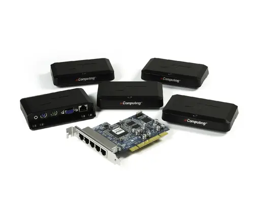 Terminal NComputing X550, thin client virtual pentru 5 utilizatori - 3