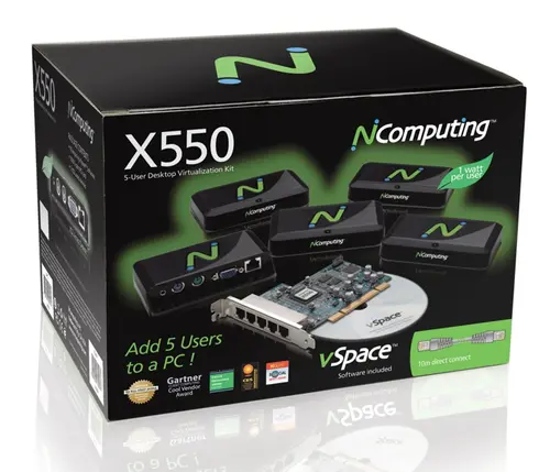 Terminal NComputing X550, thin client virtual pentru 5 utilizatori - 4