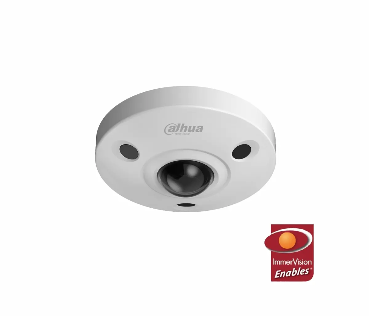 Камера Dahua IPC-EBW8630-IVC, IP, 6MP, Panoramic Fisheye, STARVIS, H.265, ден/но